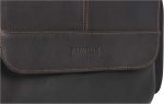 Kenneth Cole REACTION Manhattan Messenger Shoulder Satchel Bag Colombian Leather Laptop Computer & Tablet Travel Briefcase, Brown - Image 8